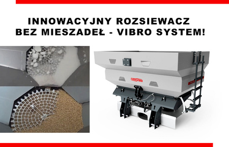 Rozsiewacz nawozów EUROSPAND Jolly 32 - innowacyjny system bez mieszadeł!