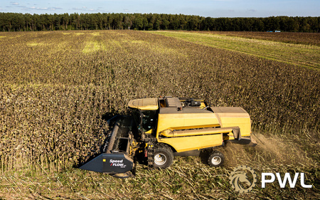 Przystawka do słonecznika, PWL Speed FLOW 8.75, header